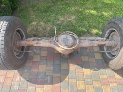 Mitsubishi l200 06- 2.5did міст задній задня 3.917 фото №1