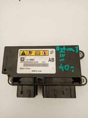 Opel astra j 2010 модулі подушок повітряних 13575683 фото №1