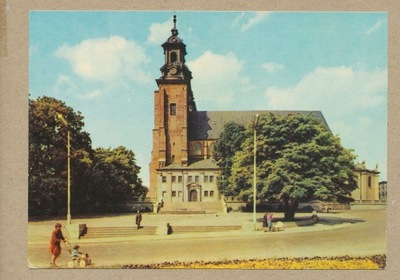 GNIEZNO katedra gotycka 1969 r.