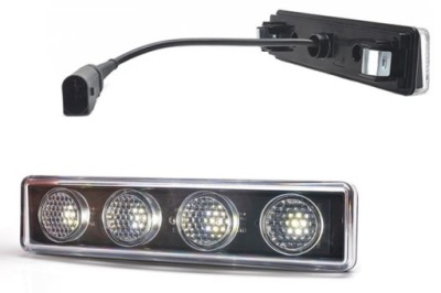 Фара габаритная led кровельная с розетка scania 4 r 6 фото №1