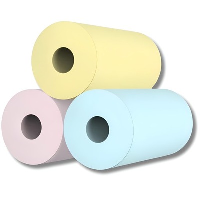 3 x PAPIER TERMICZNY ROLKI KOLOROWE DO DRUKARKI APARATU NATYCHMIASTOWEGO