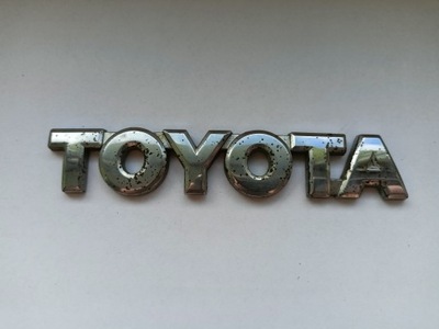 INSIGNIA LOGOTIPO EMBLEMA LITERY INSCRIPCIÓN SYMBOL TOYOTA COROLLA YARIS AYGO  