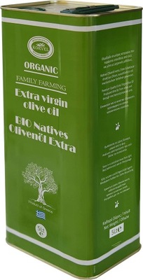 Oliwa z oliwek KORVEL BIO Extra Virgin Kalamata 5l