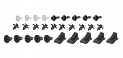 Клипсы защита pod двигатель toyota corolla 02-08 kpl фото №1