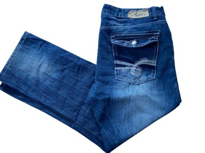 GS115 JEAN MĘSKIE SPODNIE JEANS ROZMIAR 42