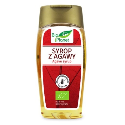 BIO PLANET Syrop z agawy bezglutenowy BIO 330g (239ml)