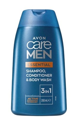 AVON Care Men 3w1 szampon, żel, odżywka 200ml