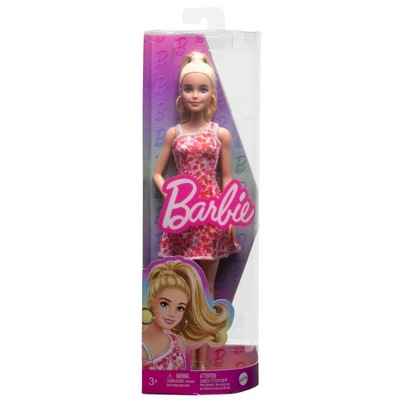 BARBIE Fashion Sukienka w kwiatki HJT02