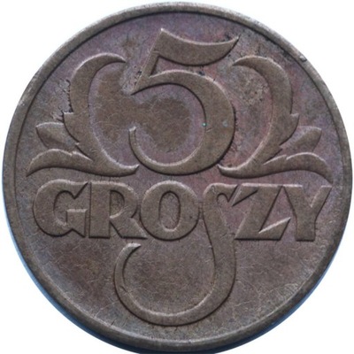 5 groszy 1938 rok, stan 2