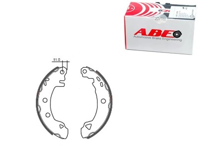 Тормозные колодки тормозные alfa romeo 145 146 33 citroen ax фото №1