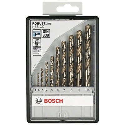 Bosch Profesional 10-częściowy zestaw wierteł
