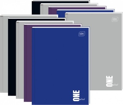 Brulion Notes w kratkę Interdruk A6 twarda oprawa 96 kartek x10