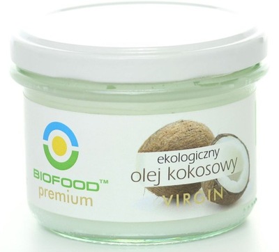 OLEJ KOKOSOWY VIRGIN BIO 180 ml - BIO FOOD BIO FOOD