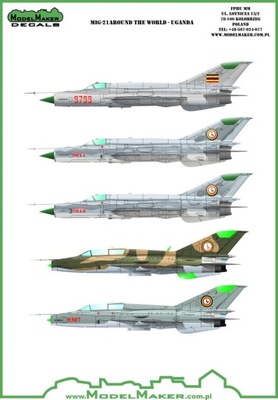 D48085' MIG-21 AROUND THE WORLD - UGANDA