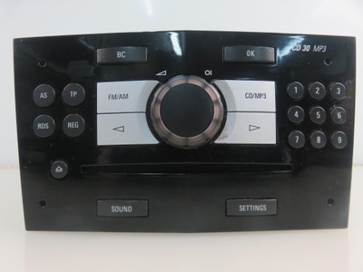 Радио opel corsa d s07 13289927 фото №1