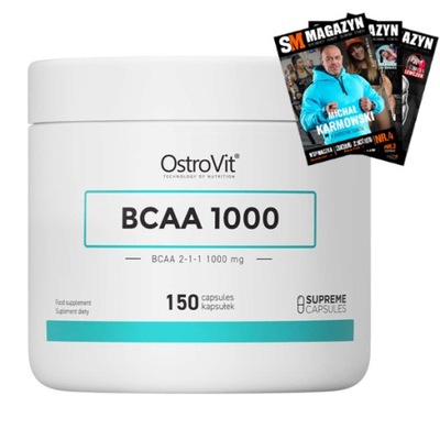 OSTROVIT BCAA 2-1-1 1000 150kaps AMINOKWASY AMINO