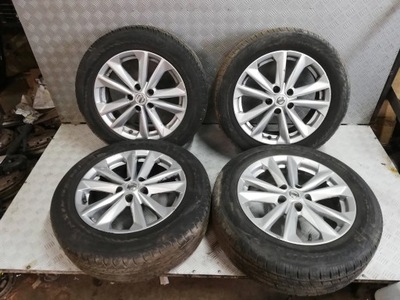 NISSAN QASHQAI II 2 J11 X-TRAIL DISCS ALUMINIUM ALUDISCS 17 INTEGRAL  