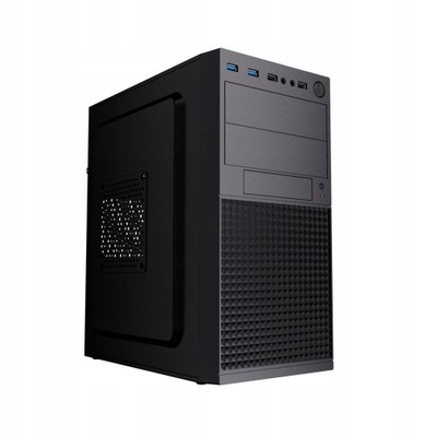 OBUDOWA PC KOMPUTEROWA MINI TOWER MICRO ATX USB 3.0 JACK CZARNA