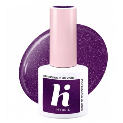 308 HI HYBRID LAKIER HYBRYDOWY SPARKLING PLUM 5ML