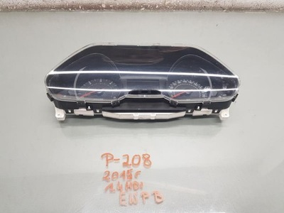 Счетчик peugeot 208 i 1.4 hdi фото №1