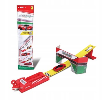 Tor wyrzutnia BBurago samochód Ferrari EVOLUTION