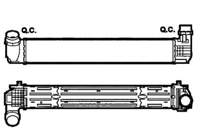 INTERCOOLER RENAULT GRAND SCENIC 09-, MEGANE 09-,  