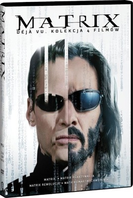 MATRIX DEJA VU. KOLEKCJA 4 FILMÓW [ BOX 4 DVD ]