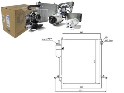 КОНДЕНСАТОР NISSENS MN123642 MT5239 60325239 3200523