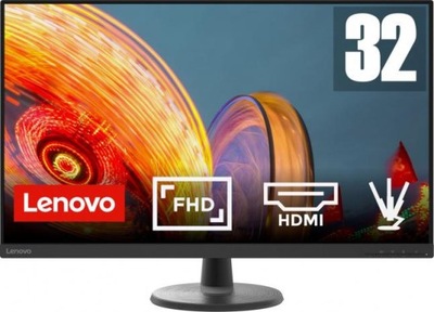 Lenovo D32-40 - 31.5" VA Full HD| 60 Hz DisplayPort, HDMI VESA 100