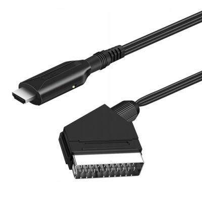 WIISTAR Scart na HDMI-kompatybilny konwerter Adapt