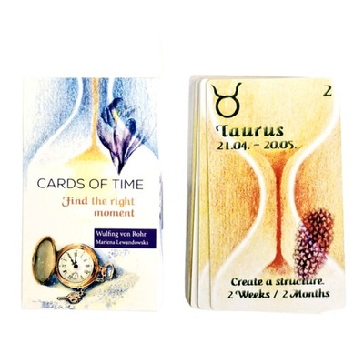 33 szt. Nowe karty czasu Tarot kart tarota Oracles Deck