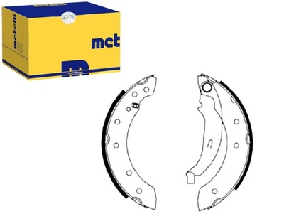 Metelli гальмівні колодки гальмівні dacia logan 04- +abs met фото №1