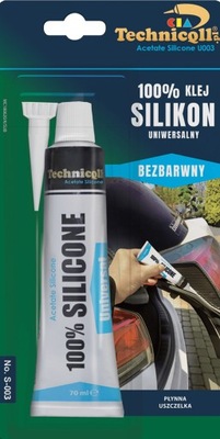 SILIKON BEZBARWNY Technicqll 70 ml ORYGINALNY!