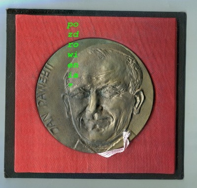 Medal - Jan Paweł II- sygnowany