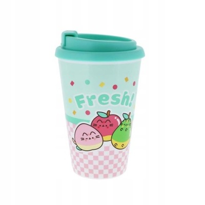 KUBEK PODRÓŻNY 300ML PUSHEEN PURF6013