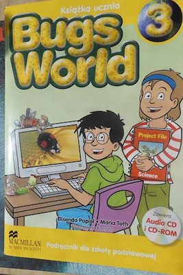 Bugs World 3 Podręcznik z płytą CD - Papiol