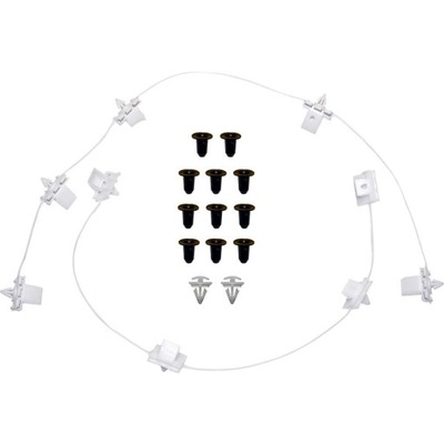 КЛИПСЫ ЛЕВОЙ НАКЛАДКИ ПОРОГА ПОРОГА VW PASSAT B7 3AA898813A