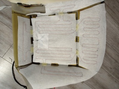 Мат нагрівальна сидіння opel vectra c фото №1