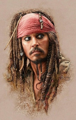 Piraci z Karaibów Jack Sparrow - plakat 90x60 cm