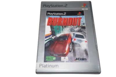 Gra BURNOUT Sony PlayStation 2 (PS2)