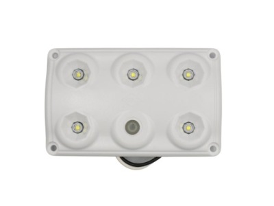 Лампа внутренний fiat ducato 06-/ 14- led universal прямоугольник выключатель ft87812 фото №1