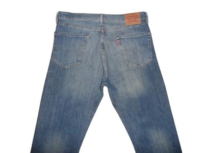 Spodnie dżinsy LEVIS 751 W36/L32=47,5/107cm jeansy