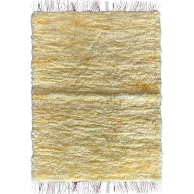 Dywan ze skóry owczej ręcznie tkany 105x70 cm