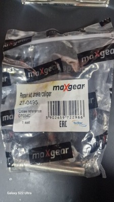 MAXGEAR 27-0495 КОМПЛЕКТ ВТУЛКА НАПРАВЛЯЮЩАЯ, СУППОРТ ТОРМОЗА