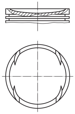 MAHLE ПОРШЕНЬ VW