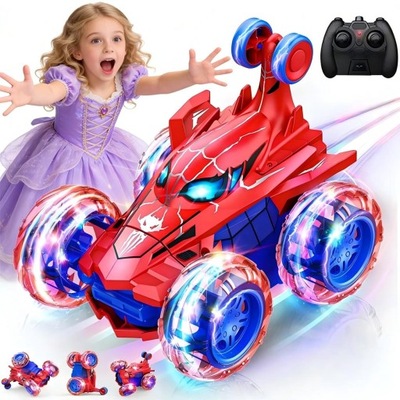 SAMOCHÓD ZDALNIE STEROWANY SPIDERMAN DLA DZIECI
