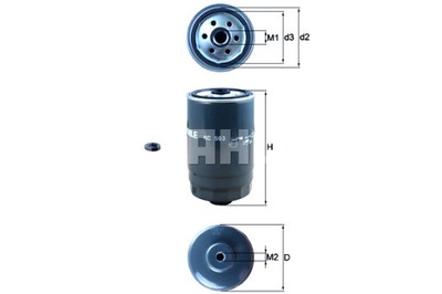 MAHLE FILTRO COMBUSTIBLES HYUNDAI KIA  