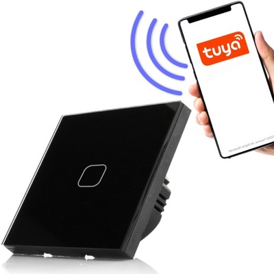 POJEDYNCZY WYŁĄCZNIK ŚWIATŁA BEZBATERYJNY BEZPRZEWODOWY WIFI APLIKACJ TUYA