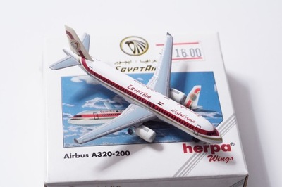 HERPA Egypt Air Airbus A320 skala 1:500