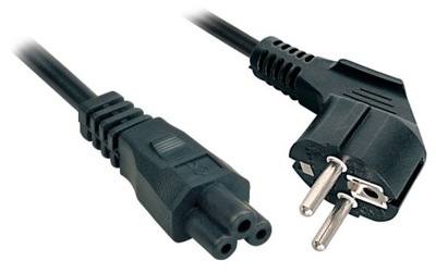 Kabel zasilający Schuko IEC C5 koniczynka 5m Lindy